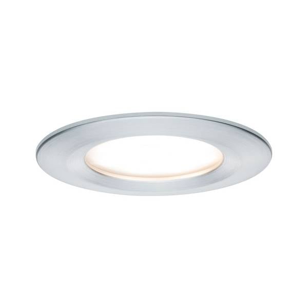 Paulmann Nova Bad-Einbauleuchte  LED  LED 6 W IP44 Aluminium (gedreht)