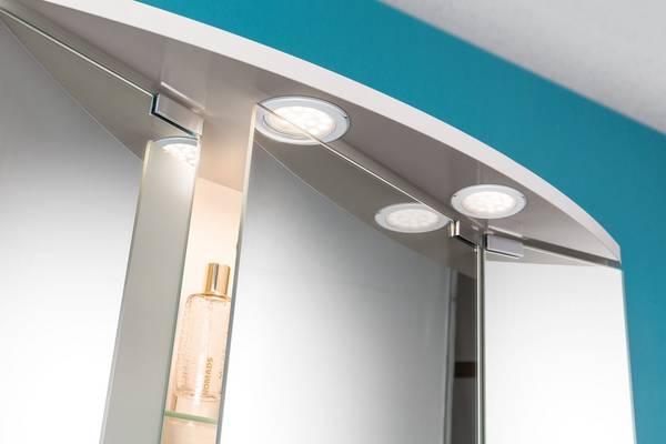 Paulmann 99920  LED-Einbauleuchte 2er Set  LED LED fest eingebaut 5 W Chrom (glänzend)