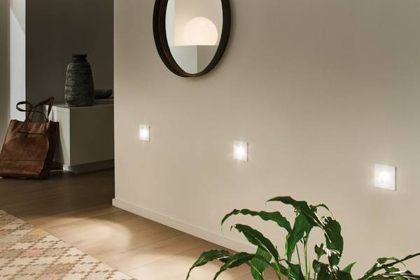 Paulmann 92922  LED-Einbauleuchte   LED LED fest eingebaut 1.7 W Weiß (glänzend)