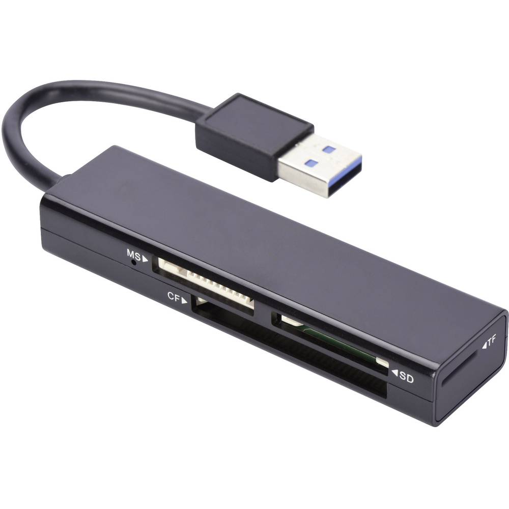 Ednet USB 3.0 Multi Card Reader (85240)