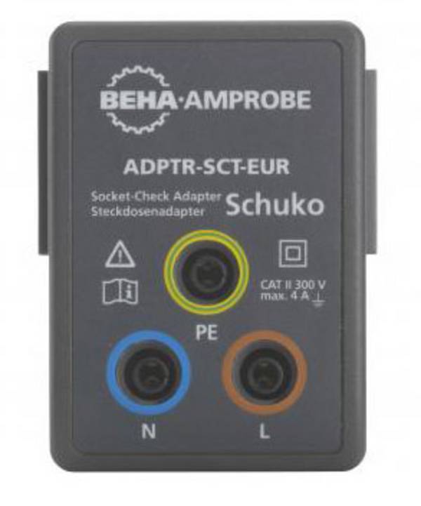 Beha Amprobe 4854899 ADPTR-SCT-EUR Elektriker Prüfadapter  1 St.
