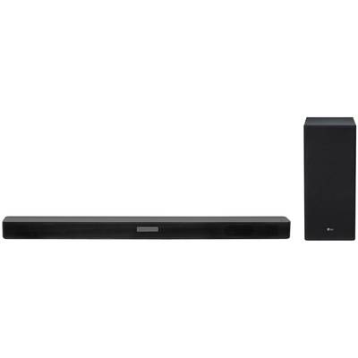 LG Electronics SK5 Soundbar Schwarz High-Resolution Audio, inkl. kabellosem Subwoofer, USB-0