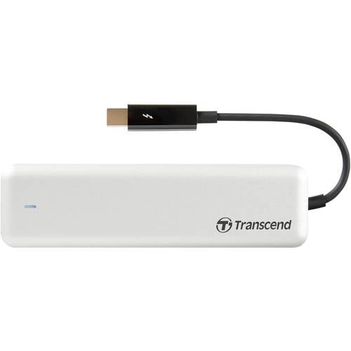 Transcend JetDrive™ 855 Mac 960 GB Externe SSD Thunderbolt 3 Silber TS960GJDM855