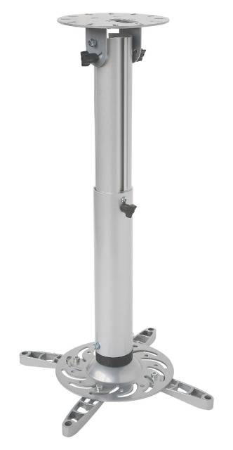 TECHly ICA-PM-104M Beamer-Deckenhalterung Drehbar, Neigbar Boden-/Deckenabstand (max.): 770 mm Silber-0