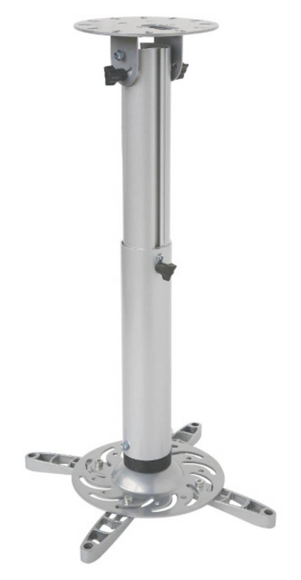 TECHly ICA-PM-104M Beamer-Deckenhalterung Drehbar, Neigbar Boden-/Deckenabstand (max.): 770 mm  Silber