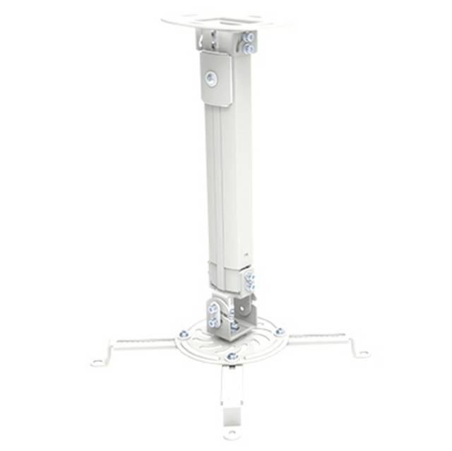 TECHly ICA-PM-18S Beamer-Deckenhalterung Drehbar, Neigbar Boden-/Deckenabstand (max.): 580 mm Silber-0