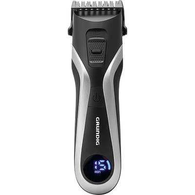 Grundig MC 8840 Haarschneider, Bartschneider abwaschbar Schwarz, Silber