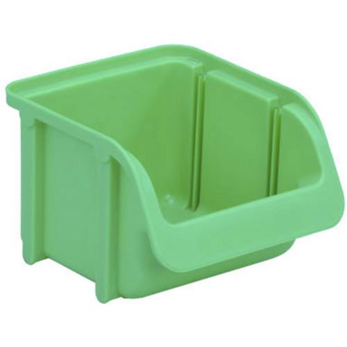 Hünersdorff 671400 Sichtlagerkasten (B x H x T) 115 x 100 x 75 mm Grün 1 St.