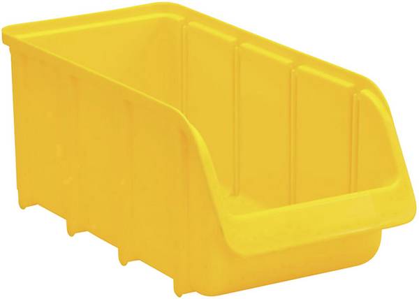 Hünersdorff 683200  Sichtlagerkasten Hünersdorff 683200 Sichtlagerkasten B x H T 315 145 125 mm  (L x B x H) 318 x 315 x 145 mm Gelb 1 St.