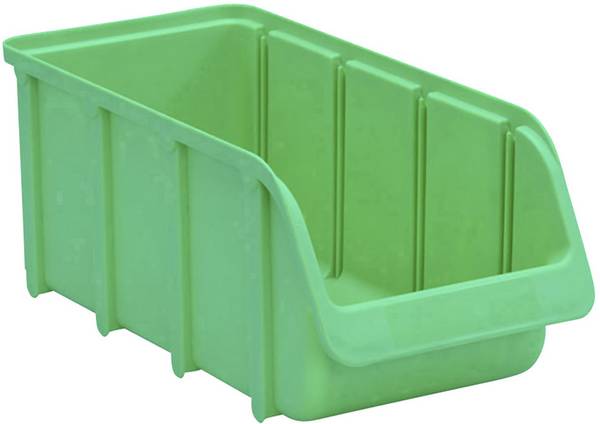 Hünersdorff 683400  Sichtlagerkasten   (L x B x H) 315 x 315 x 145 mm Grün 1 St.