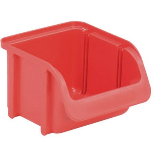 Hünersdorff 671100 Sichtlagerkasten (B x H x T) 102 x 74 x 115 mm Rot 1 St.