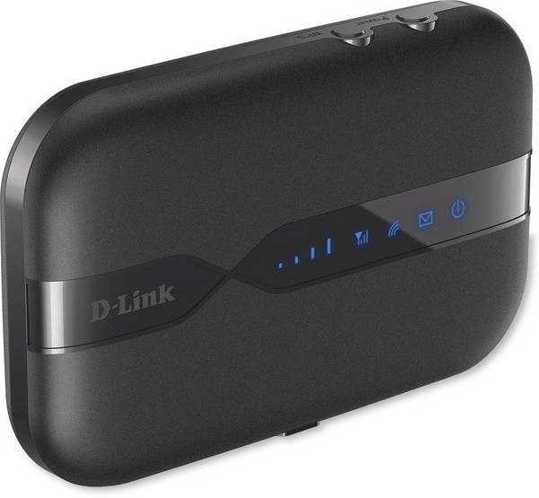 D-Link Mobile Wi-Fi 4G Hotspot 150 Mbps Mobiler 4G-WLAN-Hotspot MIMO Schwarz