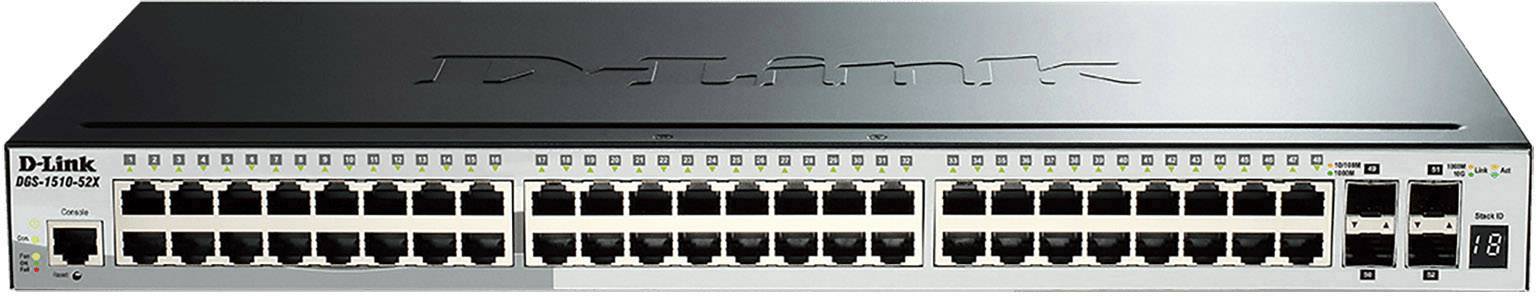 D-Link DGS-1510-52X Gigabit Switch 52-Port Smart Managed Stack-0