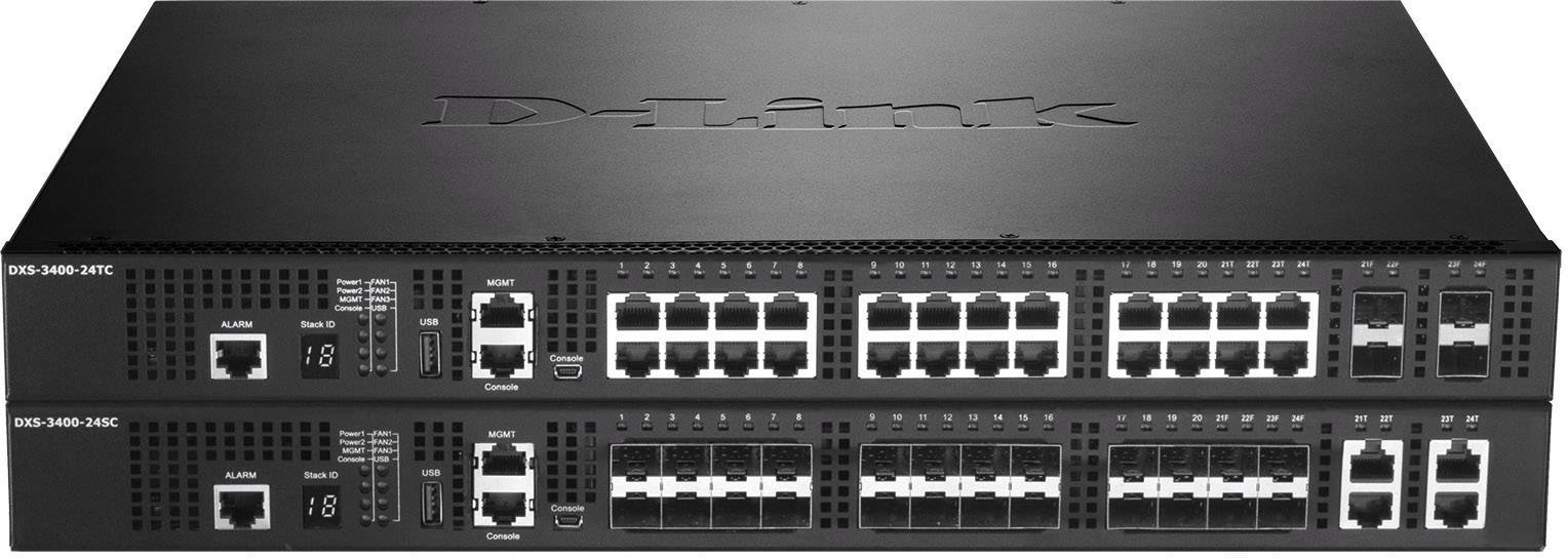 D-LINK 24-Port Layer2 Managed 10G Stack Switch 4x Combo