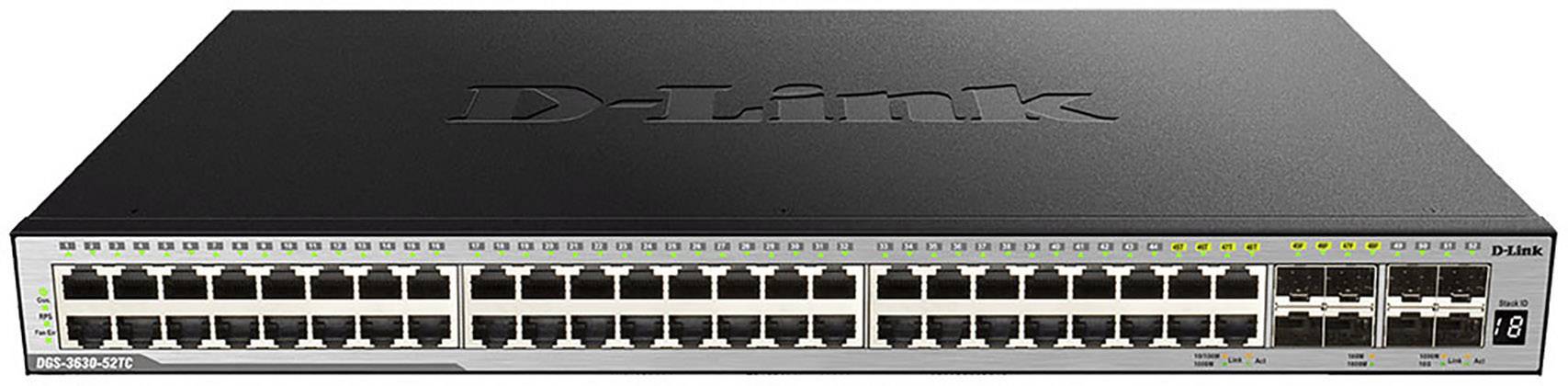 D-LINK 52-Port Layer 3 Gigabit PoE Stack Switch (SI)