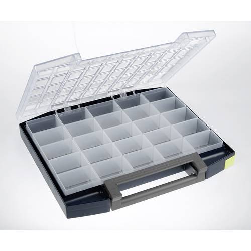 Thumbnail - Sortimentskoffer boxxser B421xT361xH55mm 25 Fächer m.Profilraster RAACO
