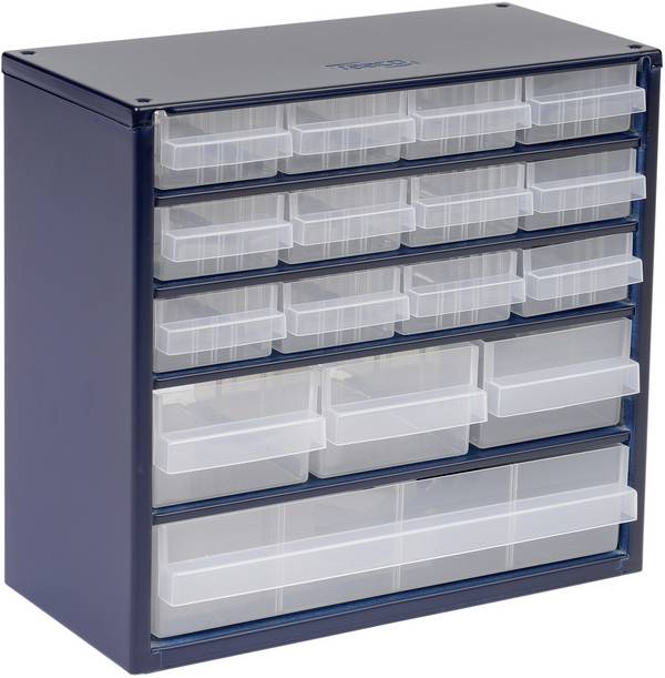 raaco 616-123 Kleinteilemagazin (L x B x H) 306 x 306 x 283 mm Anzahl Fächer: 16 variable Unterteilung Piece Inhalt 1 St.