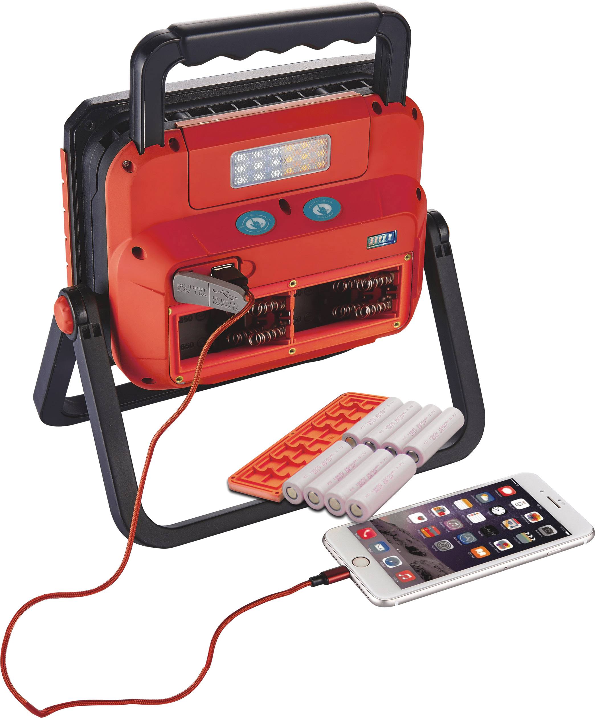 Arbeitsleucht mit Ladefunktion