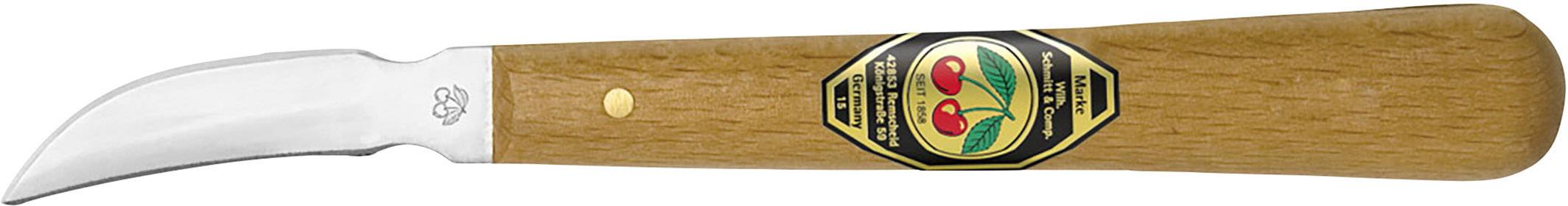Thumbnail - Schnitzmesser m.doppelseitiger geb.Schneide KIRSCHEN