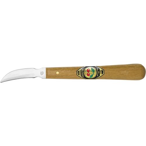 Thumbnail - Schnitzmesser m.doppelseitiger geb.Schneide KIRSCHEN