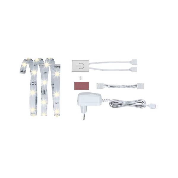 Paulmann YourLED ECO Comfort 70954 LED-Streifen-Komplettset mit Stecker 12 V 1 m Warmweiß Piece 1 St.