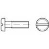 TOOLCRAFT TO-5357379 Flachkopfschrauben M5 40 mm Schlitz DIN 85 Edelstahl A2 100 St.