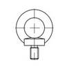 TOOLCRAFT TO-5358048 Ringschrauben M6 DIN 580 Edelstahl A2 1 St.