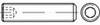 TOOLCRAFT TO-5358093 Gewindestift M24 45 mm Edelstahl A4 10 St.