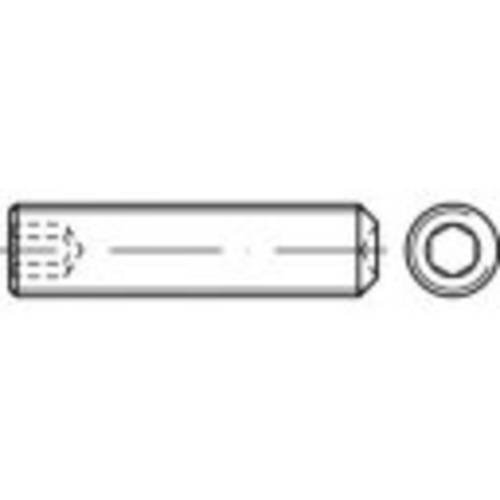 TOOLCRAFT TO-5358180 Gewindestift M3 16 mm Edelstahl A4 50 St.