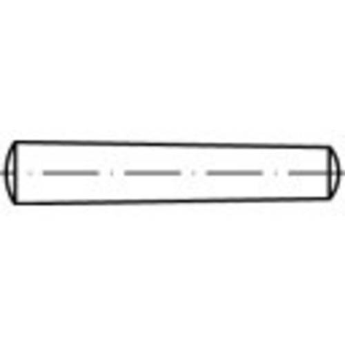 TOOLCRAFT TO-9979647 Kegelstift 10 mm Edelstahl A1 10 St.