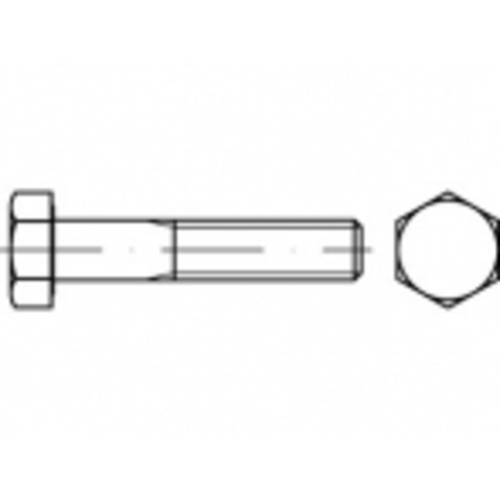 TOOLCRAFT TO-9980172 Sechskantschraube M18 140 mm Außensechskant Edelstahl A4 10 St.