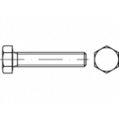 TOOLCRAFT TO-9981042 Sechskantschraube M18 65 mm Außensechskant Edelstahl A4 10 St.