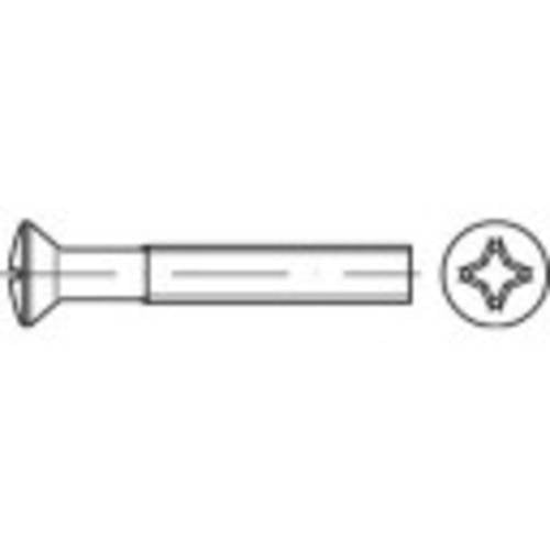 TOOLCRAFT TO-5376513 Linsensenkschrauben M4 20 mm Kreuzschlitz Phillips Edelstahl A2 1000 St.