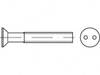 TOOLCRAFT TO-5379951 Sicherheitsschrauben M3 6 mm Zweiloch 88112 Edelstahl A2 100 St.