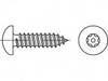 TOOLCRAFT TO-5380086 Sicherheitsschrauben 3.5 mm 38 mm Innensechsrund 88114 Edelstahl A2 100 St.