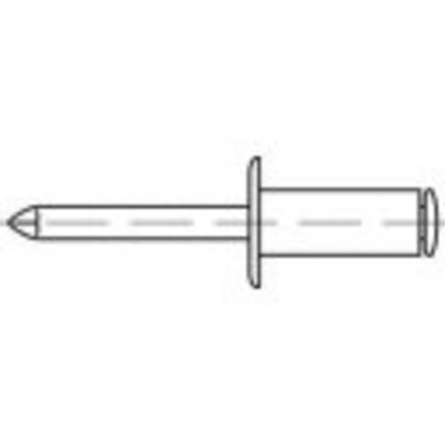 TOOLCRAFT TO-5381145 Blindniete 6 mm Edelstahl 200 St.