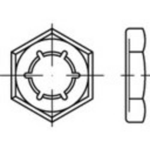 TOOLCRAFT TO-5381148 Blechmutter M12 DIN 7967 Federstahl 1000 St.