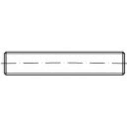 TOOLCRAFT TO-5384499 Gewindebolzen M10 450 mm Stahl galvanisch verzinkt 10 St.