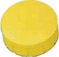 Rundmagnet Solid 15 mm 0,15 kg Haftkraft 10 Stück gelb-0