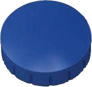 Rundmagnet Solid 24 mm 0,6 kg Haftkraft 10 Stück blau