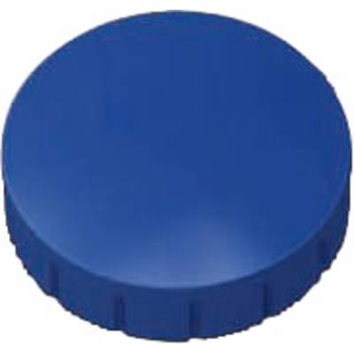Maul Magnet MAULsolid (Ø x H) 24 mm x 8 mm rund Blau 10 St. 6162435