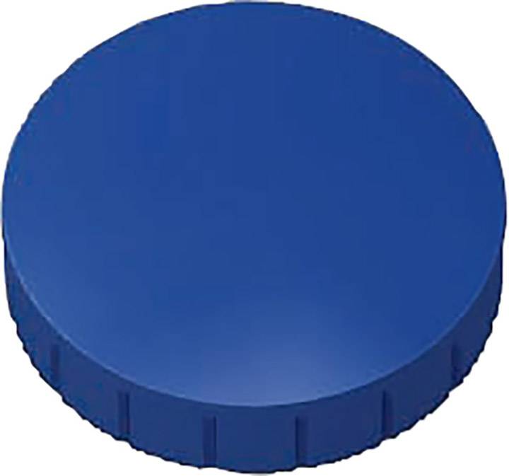 Rundmagnet Solid 32 mm 0,8 kg Haftkraft 10 Stück blau