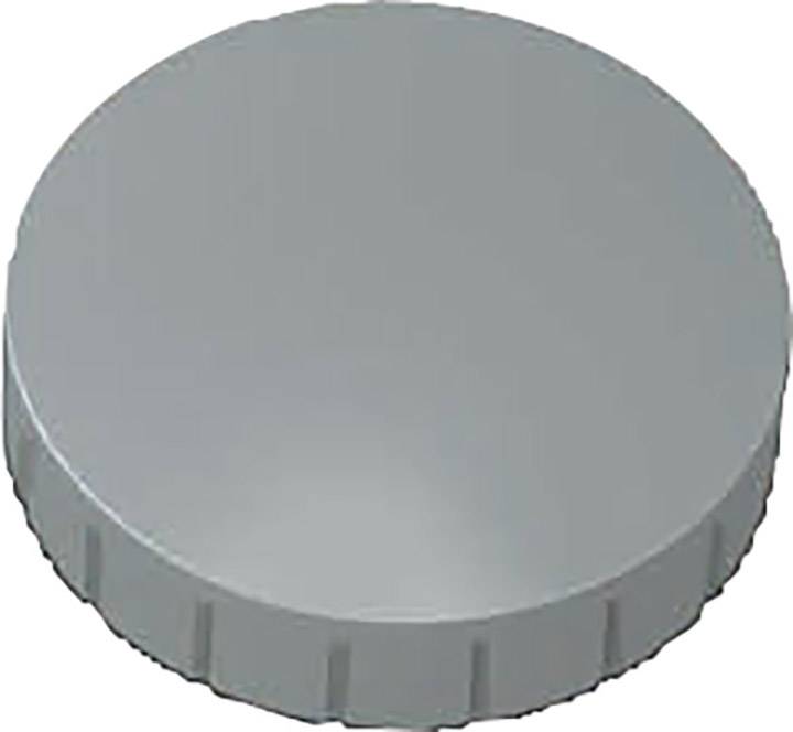 Rundmagnet Solid 32 mm 0,8 kg Haftkraft 10 Stück grau