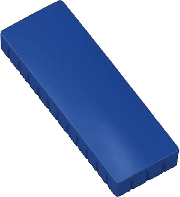 Magnet Solid 54x19 mm 1 kg Haftkraft 10 Stück blau