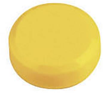 Rundmagnet 20mm Durchmesser 0,3kg Haftkraft 20 Stück gelb