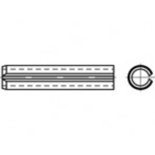 TOOLCRAFT TO-9978045 Spannstifte Federstahl 10 St.