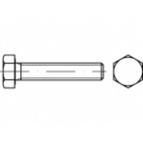 TOOLCRAFT TO-5405961 Sechskantschraube M12 75 mm Außensechskant 50 St.