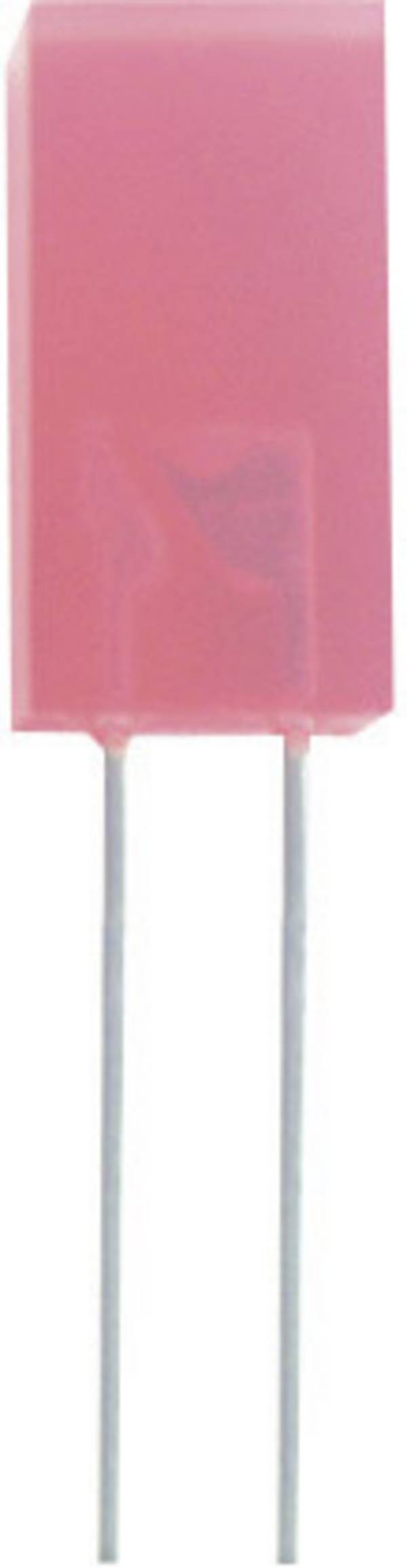 Kingbright L-1553YDT LED bedrahtet Gelb Quadratisch 5 x 5 mm 5 mcd 110 ° 20 mA 2.1 V