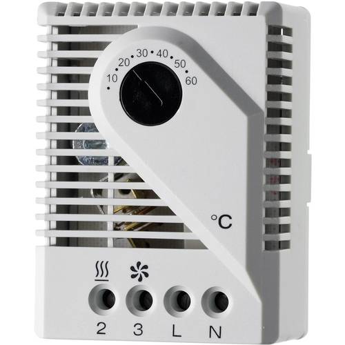 Finder Schaltschrankheizungs-Thermostat 7T.91.0.000.2004 250 V/AC 1 Wechsler (L x B x H) 67 x 50 x 46 mm Tray 1 St.