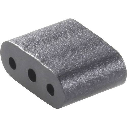 Richco LEDS-3-4-26 LED-Abstandshalter 3fach Schwarz Passend für (LEDs) LED 5 mm